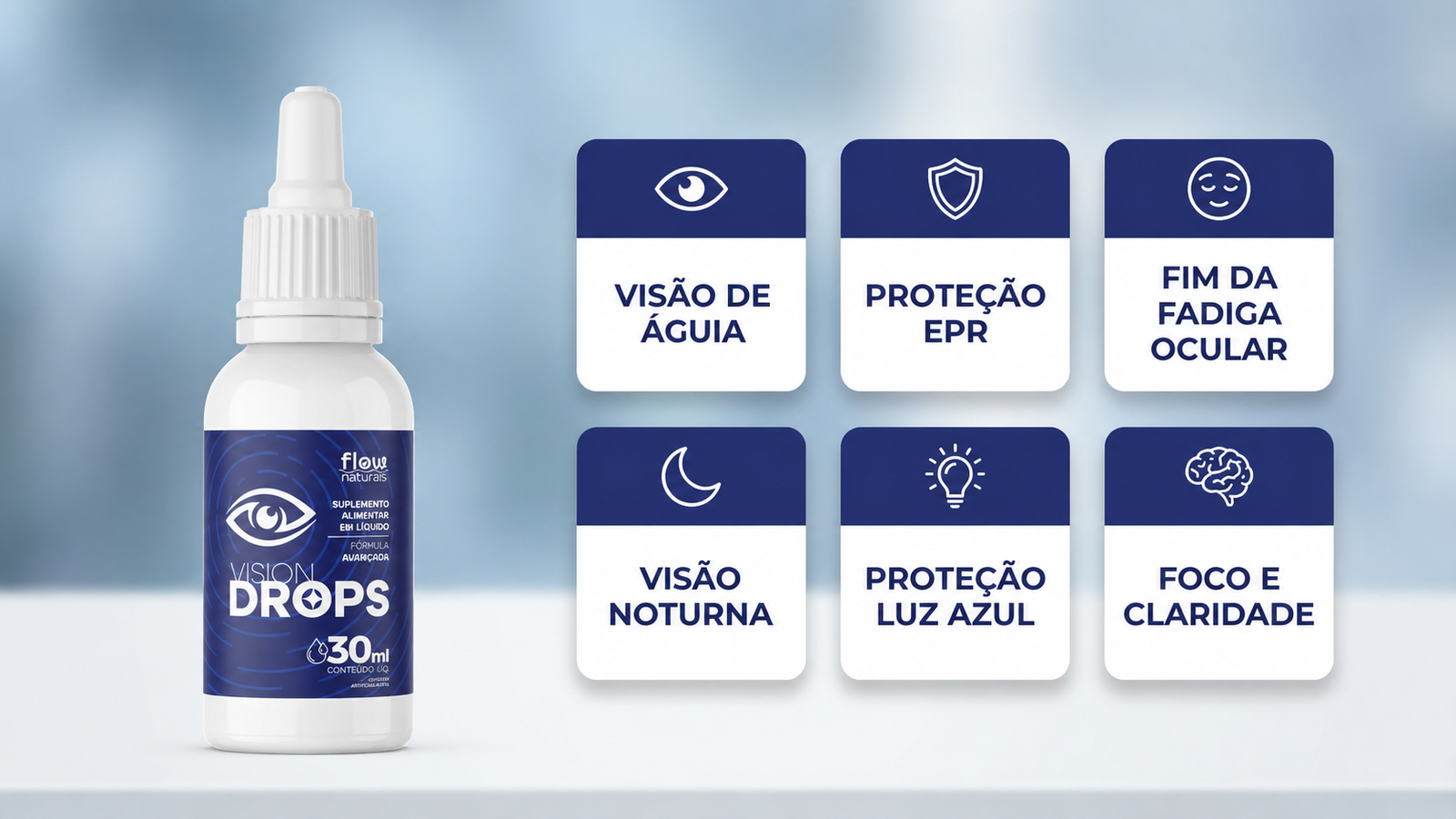 Benefícios Vision Drops